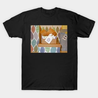 Background birthday bow box T-Shirt